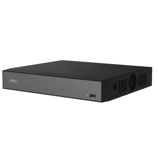 Imou NVR rögzítő - NVR-N110-8A0E (10 csatorna, H265, HDMI, VGA, USB, 1x Sata (max16TB), Onvif; Hangsz; Mikrofon)