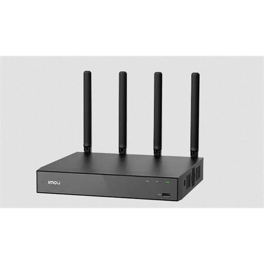 Imou NVR rögzítő - NVR-N110W-8A0E (10 csatorna, Wifi6; H265, HDMI, VGA, USB, 1x Sata (max16TB), Onvif; Hangsz; Mikrofon)