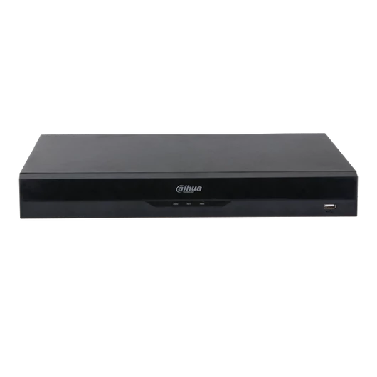Dahua NVR Rögzítő - NVR5208-EI2 (8 csatorna, H265 + , 448Mbps, HDMI + VGA, 2xUSB, 2xSata, AI)