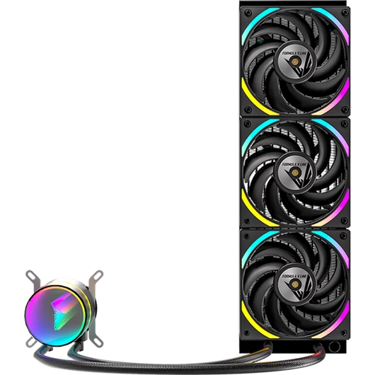 Formula CPU Water Cooler - Oasis L360 ARGB BK (3x12cm, ARGB LED, fekete)