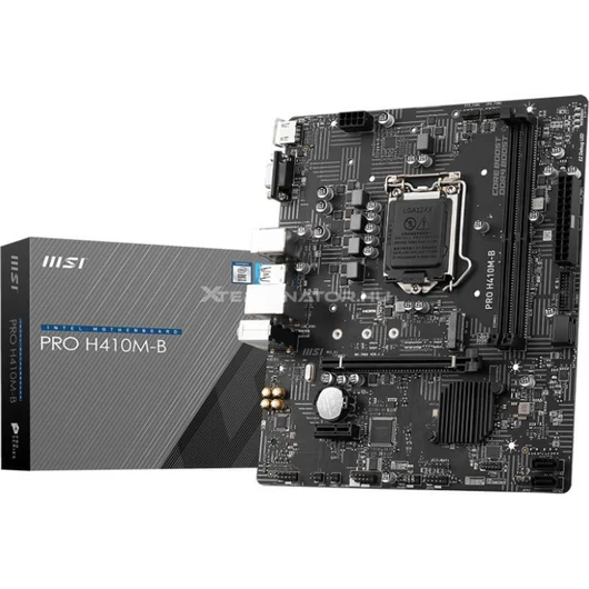 Alaplap MSI H410M-B PRO HASZNÁLT