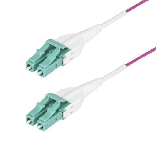 1M OM4 MULTIMODE FIBER CABLE UNIBOOT/OFNR RISER/100G - 50/125