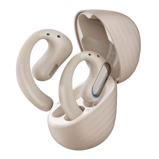 ONEODIO Sport Fejhallgató - OpenRock Pro Beige (premium, légvezetés, BT 5.2, bézs)