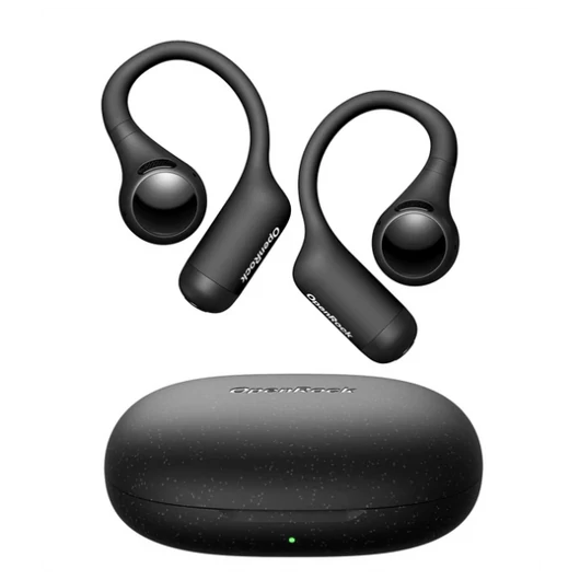 ONEODIO Sport Fejhallgató - OpenRock S Black (premium, légvezetés, BT 5.3, fekete)