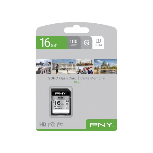 SD KARTE ELITE 16GB PNY SD