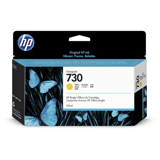 HP P2V64A Patron Yellow 130ml No.730 (Eredeti) HP