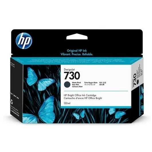 HP P2V65A Patron Matte Black 130ml No.730 (Eredeti) HP