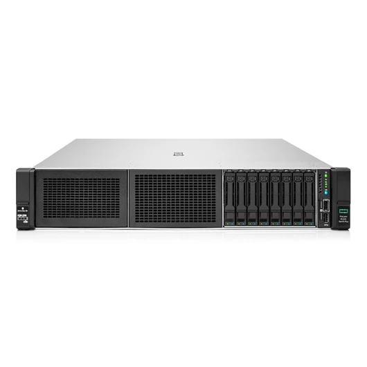 HPE rack szerver ProLiant DL345 Gen10 + , AMD EPYC 7232P 8C 3.1GHz, 32GB, NoHDD 8LFF,  P408i-a, 1x500W