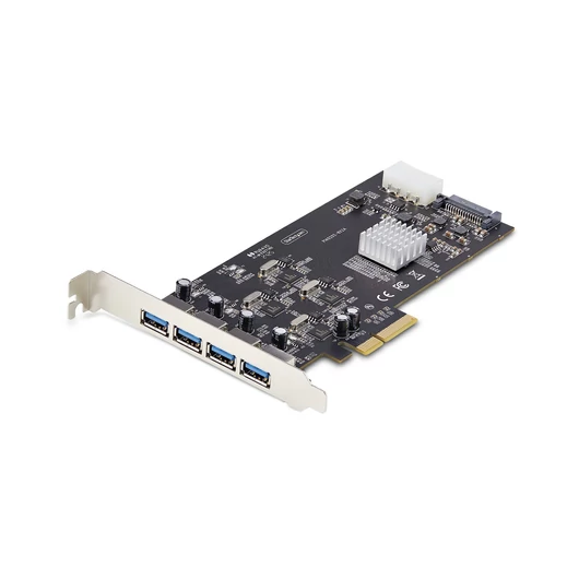 4-PORT USB-A PCIE CARD 5GBPS .