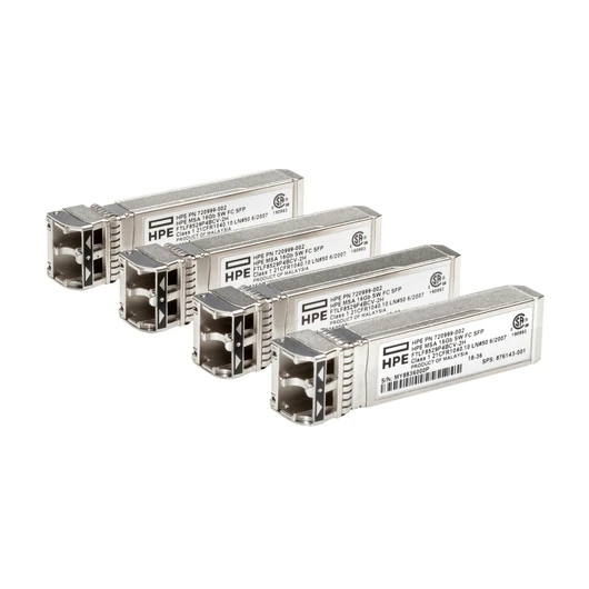 HPE MSA 16GB SFP+ SW FC 4PK XCVR BDL HPE SMART CHOICE