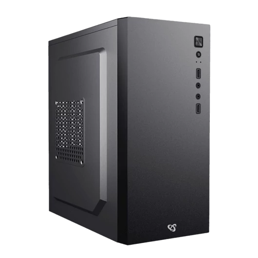 SBOX Számítógép ház, PC CASE PCC-12 microATX