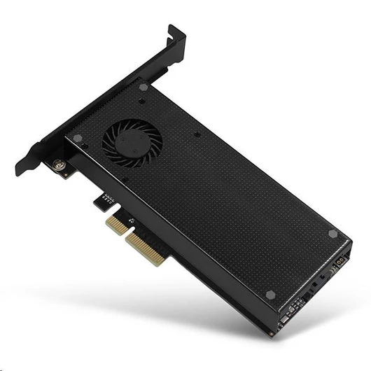 Axagon PCIE NVME+NGFF M.2 SSD adapter fekete (PCEM2-DC)