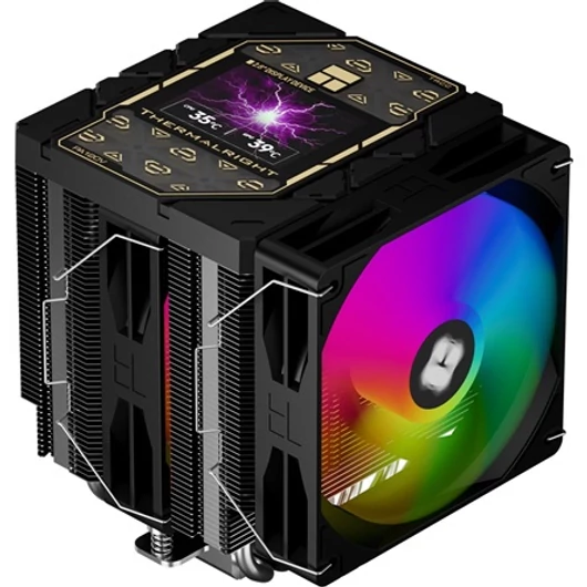 Thermalright Peerless Assassin 120 Vision ARGB Black processzor hűtő fekete