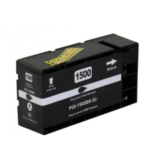 Utángyártott CANON PGI1500XL Tintapatron Black WHITE BOX White Box