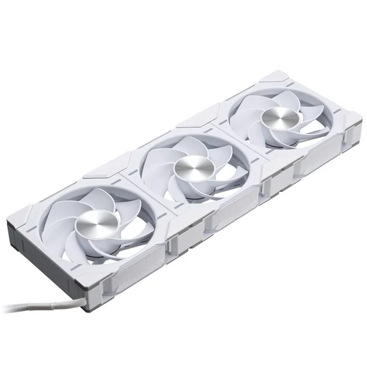 Ventilátor PHANTEKS  D30 PWM reverse Airflow D-RGB L 12cm, 3 darabos Fehér