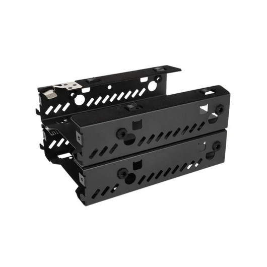 Számítógépház kiegészítő PHANTEKS HDD rögzítő keret, 2x 3,5 hüvelyk, egymásra rakható