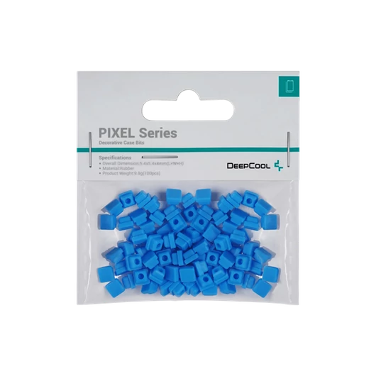DeepCool Számítógépház Kiegészítő - PIXEL BU (100db, kék, szilikon)