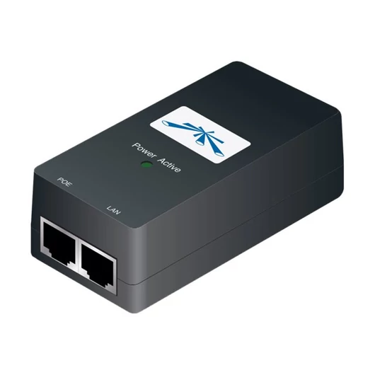 UBIQUITI POE-15-12W Passive PoE Adapter EU/ 15V 0.8A/ grounding/ESD protection/ 12W