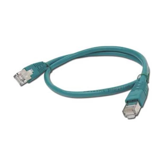 Gembird RJ45 CAT6 UTP M / M adatkábel 0.5m zöld