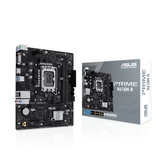 ASUS Alaplap S1700 PRIME H610M-R-SI INTEL H610, mATX