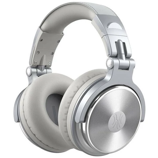 ONEODIO DJ Fejhallgató - Pro 10 Silver (Vezetékes, 3,5mm, 6,35mm jack, Hi-Res Audio)