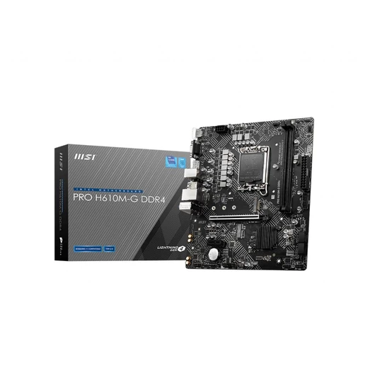 MSI PRO H610M-G DDR4 alaplap