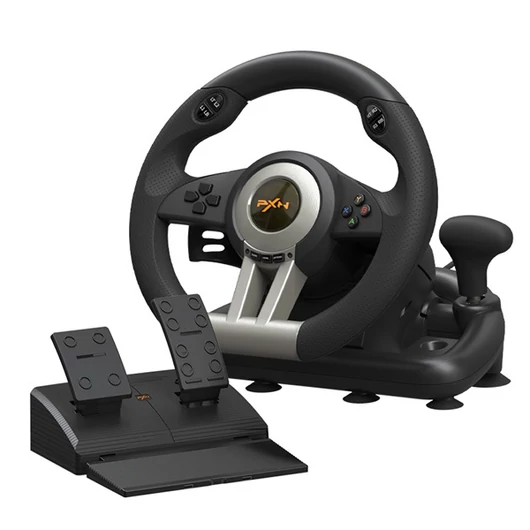 PXN csomag - V3 PRO (kormány + pedálok + váltó, PC / PS3 / PS4 / XBOX ONE / SERIES / Switch kompatibilis, fekete)