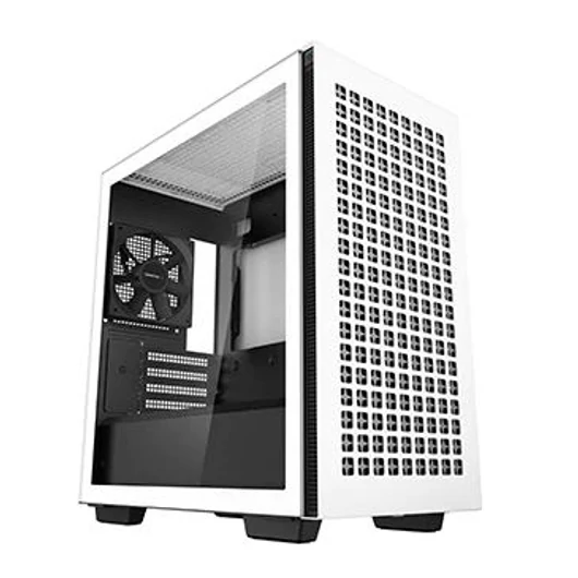 Deepcool CH370 WH táp nélküli ablakos Micro ATX ház fehér (R-CH370-WHNAM1-G-1)