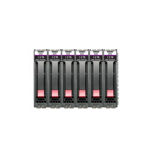 HPE MSA 14.4T SAS 10K SFF M2 6pk HDD Bundle