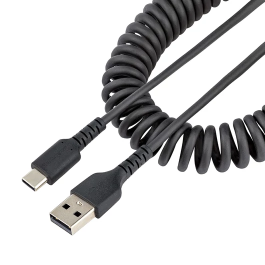 USB A TO C CHARGING CABLE .