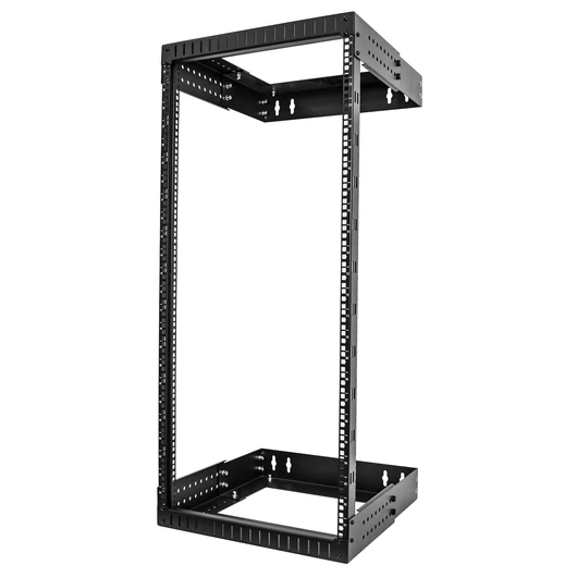 24U OPEN FRAME EQUIPMENT RACK EQUIPMENTRACK 24U ADJUSTABLE DEP