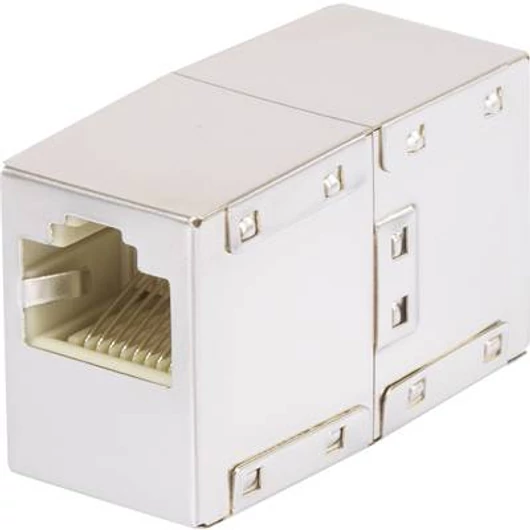 Hálózati kábel toldó adapter CAT 5e [1x RJ45 alj - 1x RJ45 alj] fehér renkforce