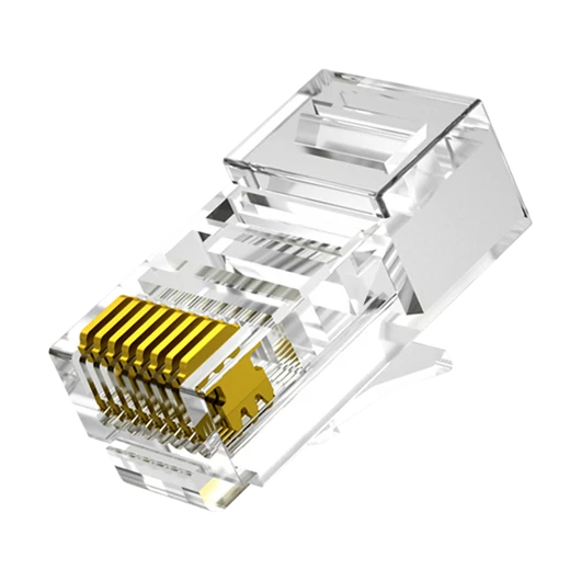 Walisec csatlakozó - RJ45-5EU (RJ45, Cat5e, árnyékolatlan, 8P8C, aranyozott) 100db / csomag
