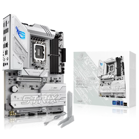 Asus Alaplap - Intel ROG STRIX B860-A GAMING WIFI s1851 (B860, 4xDDR5 8600 + MHz, 4xSATA3, 4xM.2, HDMI + DP + Thunderbolt4)