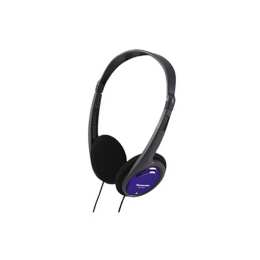 Panasonic RP-HT010E vezetékes fejhallgató, kék-fekete