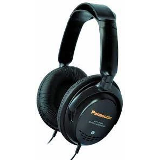 Panasonic RP-HTF295E vezetékes fejhallgató, fekete.
