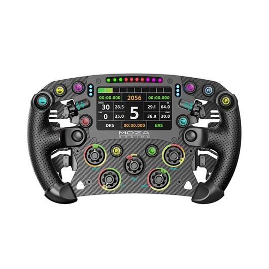 Moza Racing kiegészítő - FSR2 Kormánykerék (Dual Clutch, RGB, 4,3 inch kijelző, 280mm)