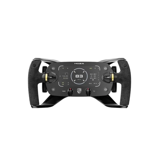 Moza Racing kiegészítő - Porsche MISSION R Kormánykerék (Dual-Clutch, RGB, 5,4 inch OLED kijelző, 320mm)
