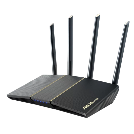 ASUS Wireless Router Dual Band AX3000 1xWAN(1000Mbps) + 4xLAN(1000Mbps), RT-AX57