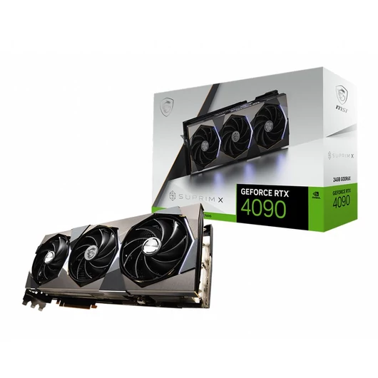 MSI GeForce RTX 4090 24GB SUPRIM X 24G videokártya