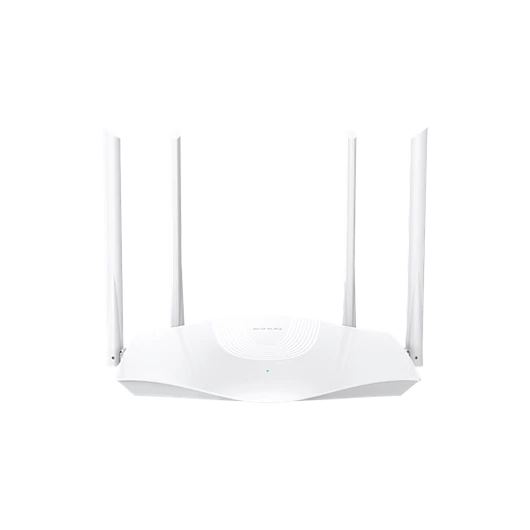 Tenda Router WiFi AX1800 - RX3 (574Mbps 2,4GHz + 1201Mbps 5GHz; 4port 1Gbps, MU-MIMO; 4x6dBi)