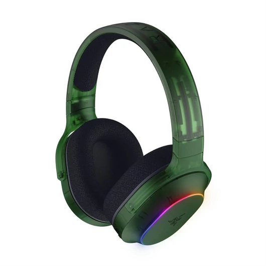 Razer Fejhallgató - Barracuda X Chroma Phantom (Bluetooth, mikrofon, hangerőszabályzó, zöld)