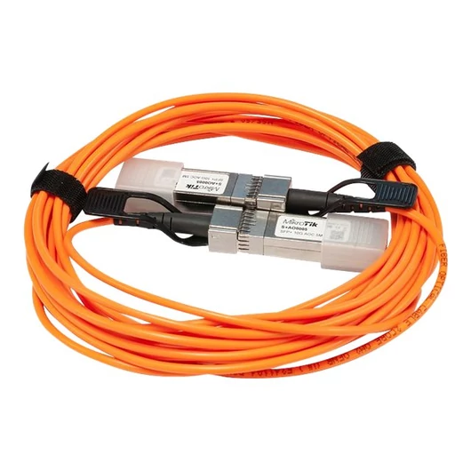 MIKROTIK S+AO0005 10-Gigabit SFP+ Active Optics direct attach cable. 5m