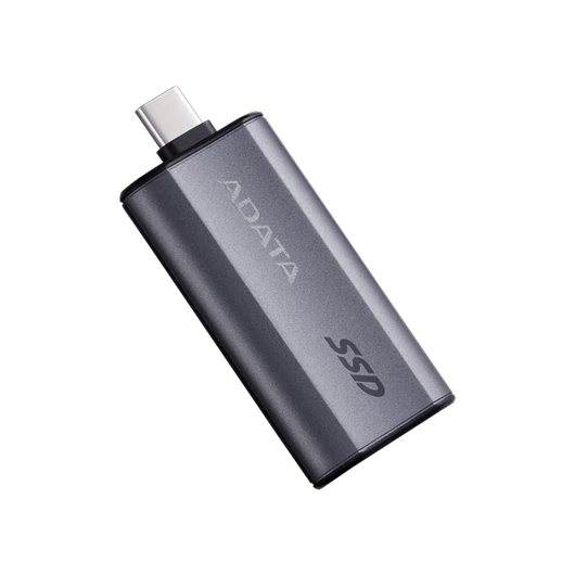 ADATA Külső SSD 1TB - SC750 (USB 3.2 Gen.2, R / W: 1050 / 1000 MB / s, USB Stick, ezüst)