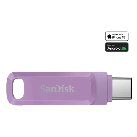 SANDISK ULTRA DUAL DRIVE GO USB TYPE-C 512GB LAVENDER GLOBAL