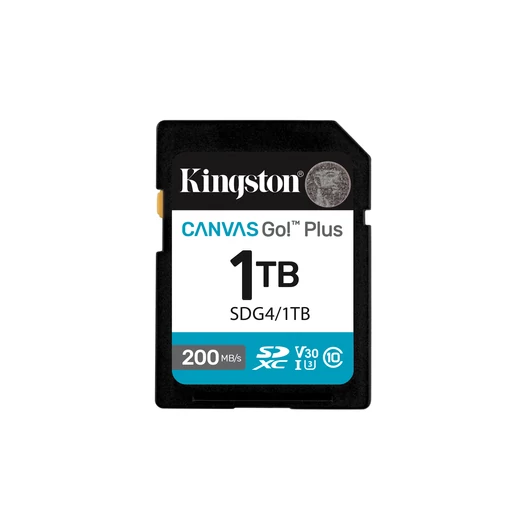 1TB SDXC CANVAS GO PLUS 200R GEN4 C10 UHS-I U3 V30 200MB/S