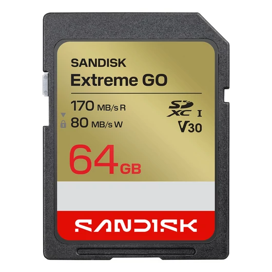 EXTREME SD UHS-I 64GB SD 170MB/S(R) / 80MB/S(W)