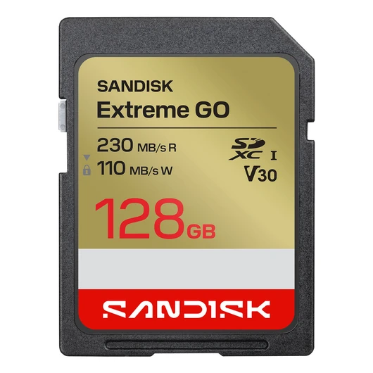 EXTREME SD UHS-I 128GB SD 230MB/S(R) / 110MB/S(W)