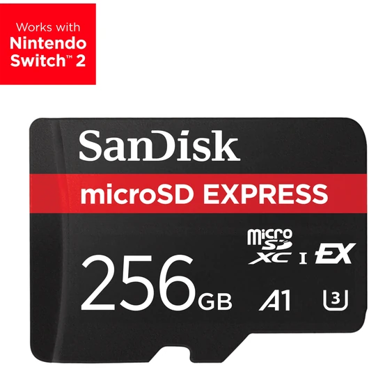 EXPRESS MICROSD CARD 256GB UP TO 880MB/S READ 650MB/S WRITE