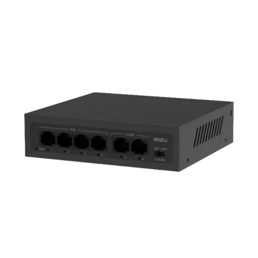 Imou Switch PoE - SF106P (6 port PoE,  100Mbps, 45W)
